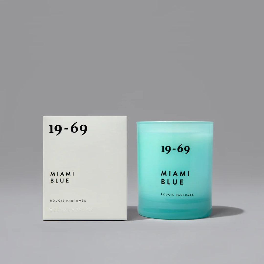 Miami Blue Candle